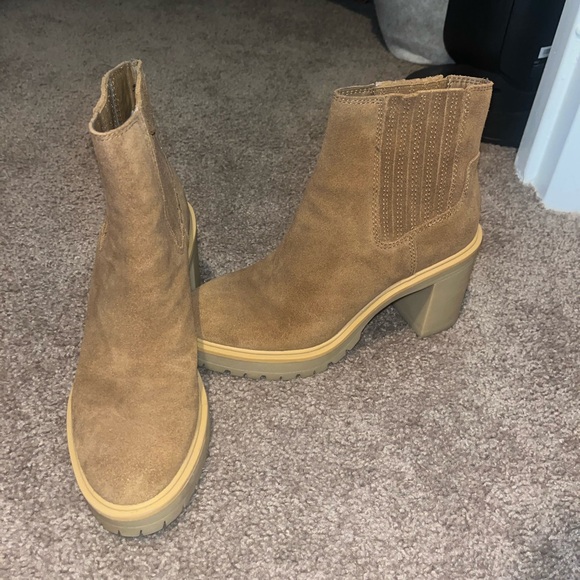 Dolce Vita Castor H2O Booties in Chestnut - Picture 2 of 6